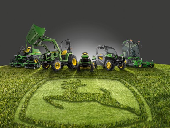 Financiering voor nieuwe John Deere Compact tractoren, Golf Machines, Commercial Mowers, X9 serie en Gators.