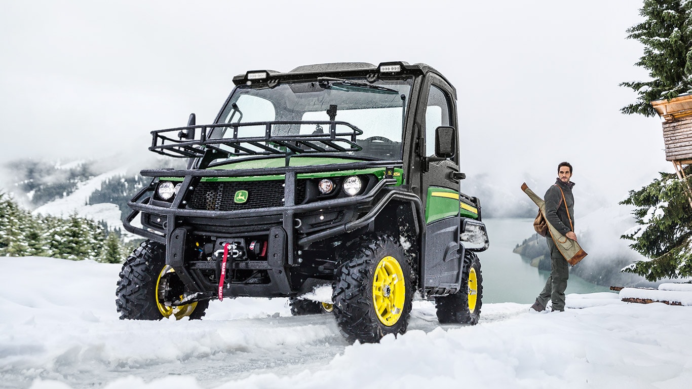 Gator transporter XUV865M XUV835M met klimaatbeheersing Winter Jager