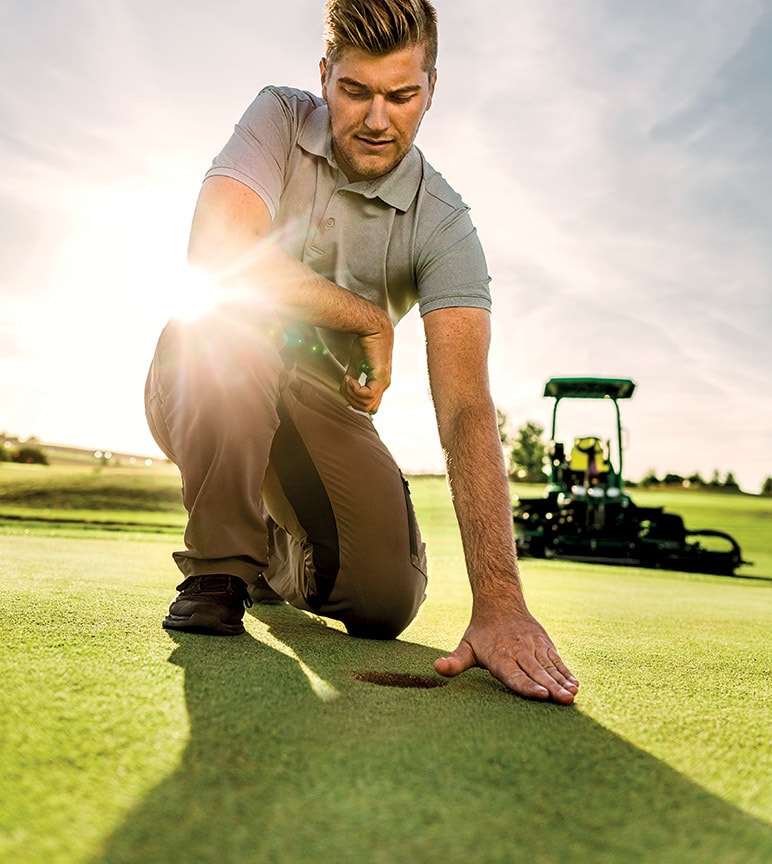 Werk. Goed gedaan. Golf- en sportuitrusting