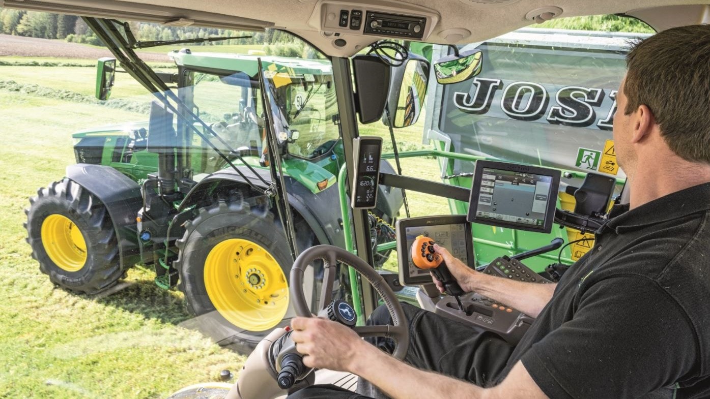 John Deere Zelfrijdende Veldhakselaars 9500 en 9600 