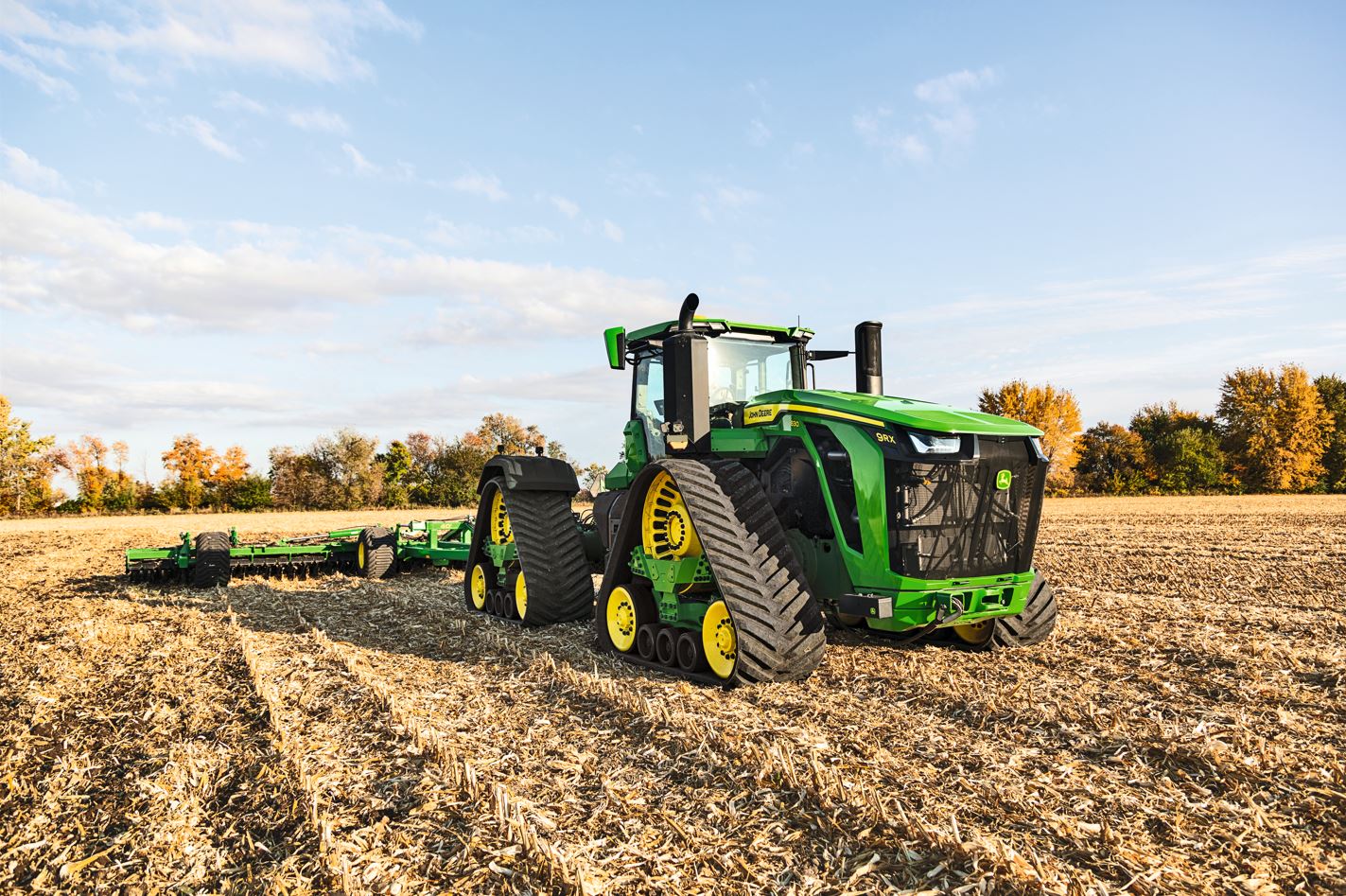John Deere tilt de 9RX-tractor naar een nieuwe dimensie met drie compleet nieuwe modellen