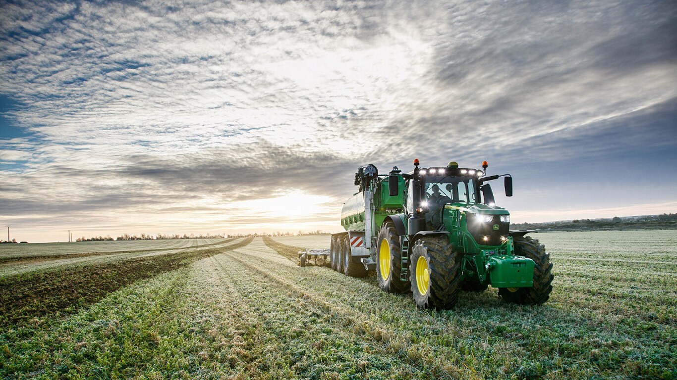 De nieuwe John Deere 6250R tractor