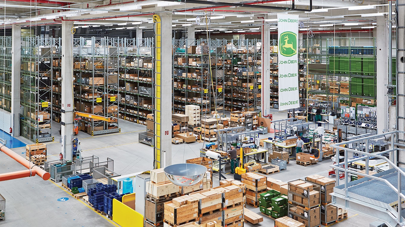 Europees onderdelendistributiecentrum