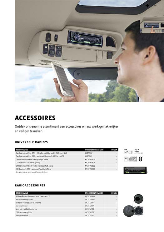 Accessoires