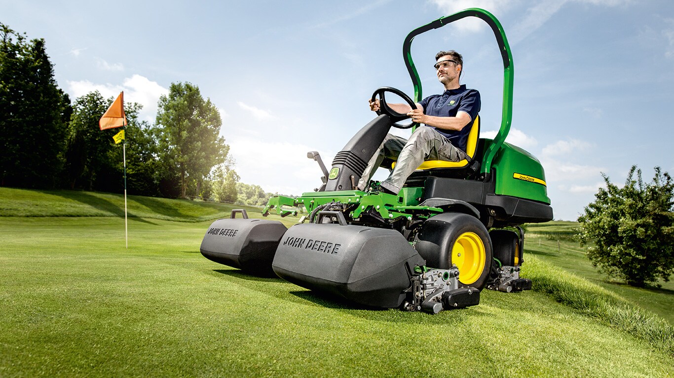 Loopmaaiers voor greens John Deere NL
