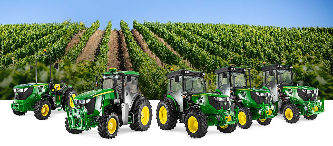 5-serie-tractoren voor hoogwaardige gewassen
